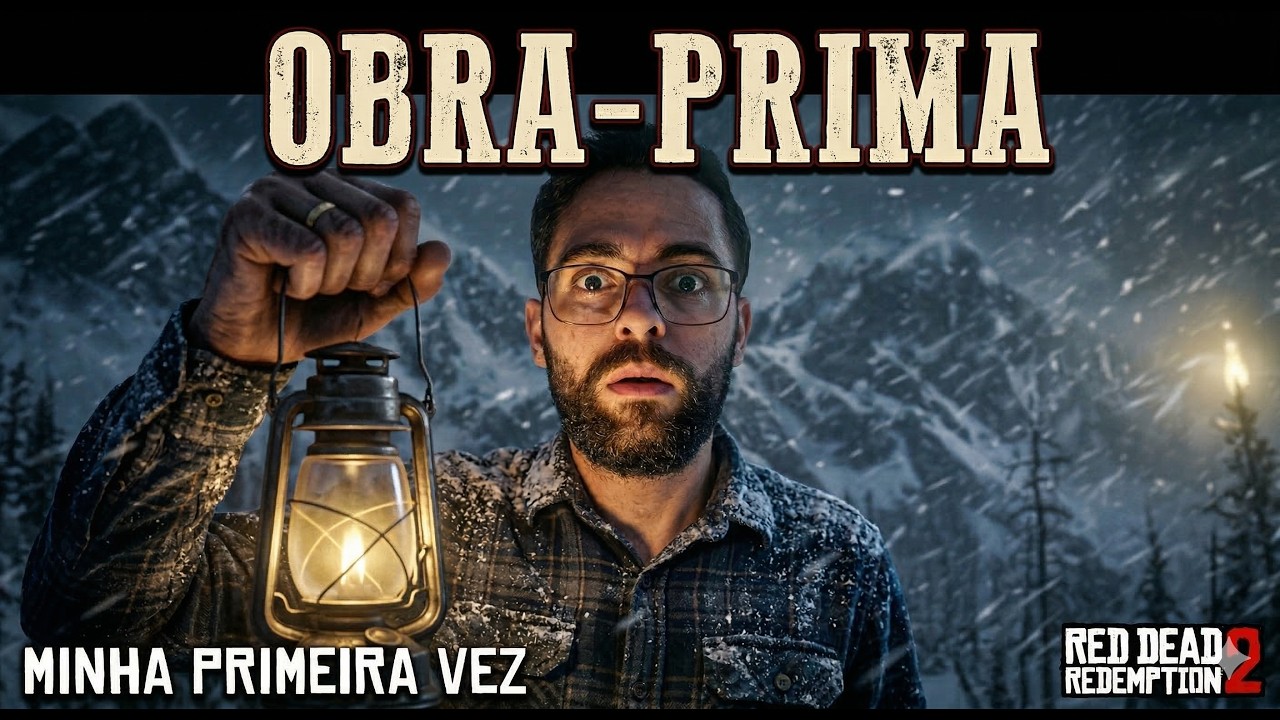 Minha PRIMEIRA VEZ jogando Read Dead 2 (PS5)