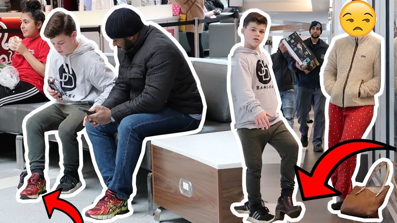 TRYING ON PEOPLE'S STUFF PRANK!