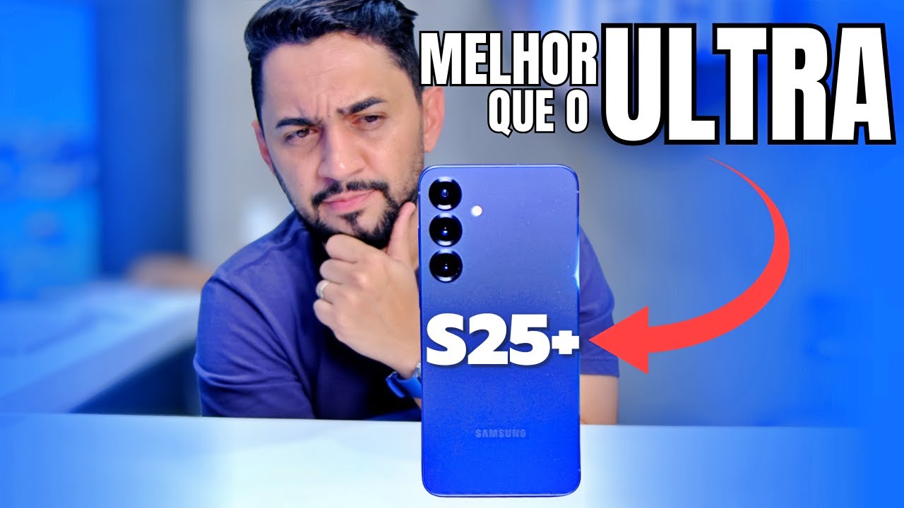 Usei o S25 Plus  ✨ E entendi por que ele vence o S25 ULTRA pra muita gente