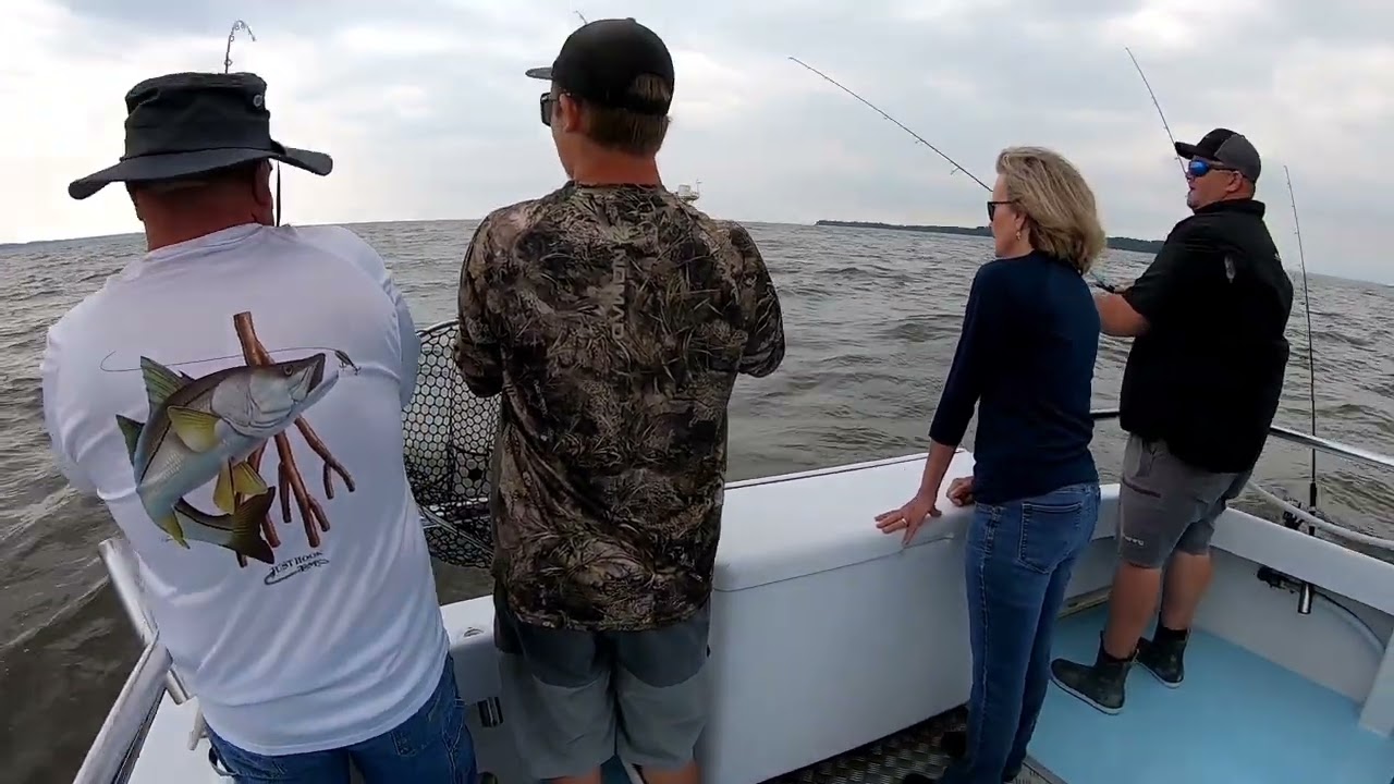rockfish & catfish fishing on the Chesapeake bay