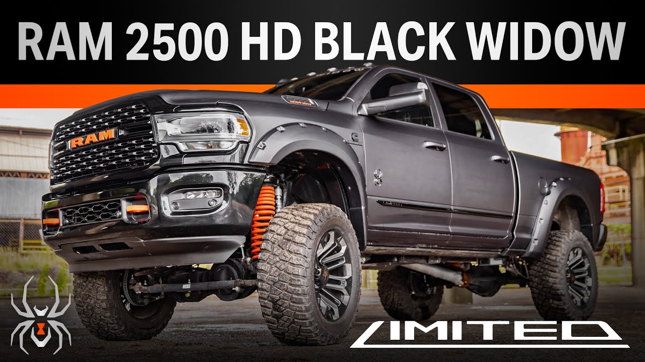 Black Widow RAM 2500 Limited FULL WALKAROUND