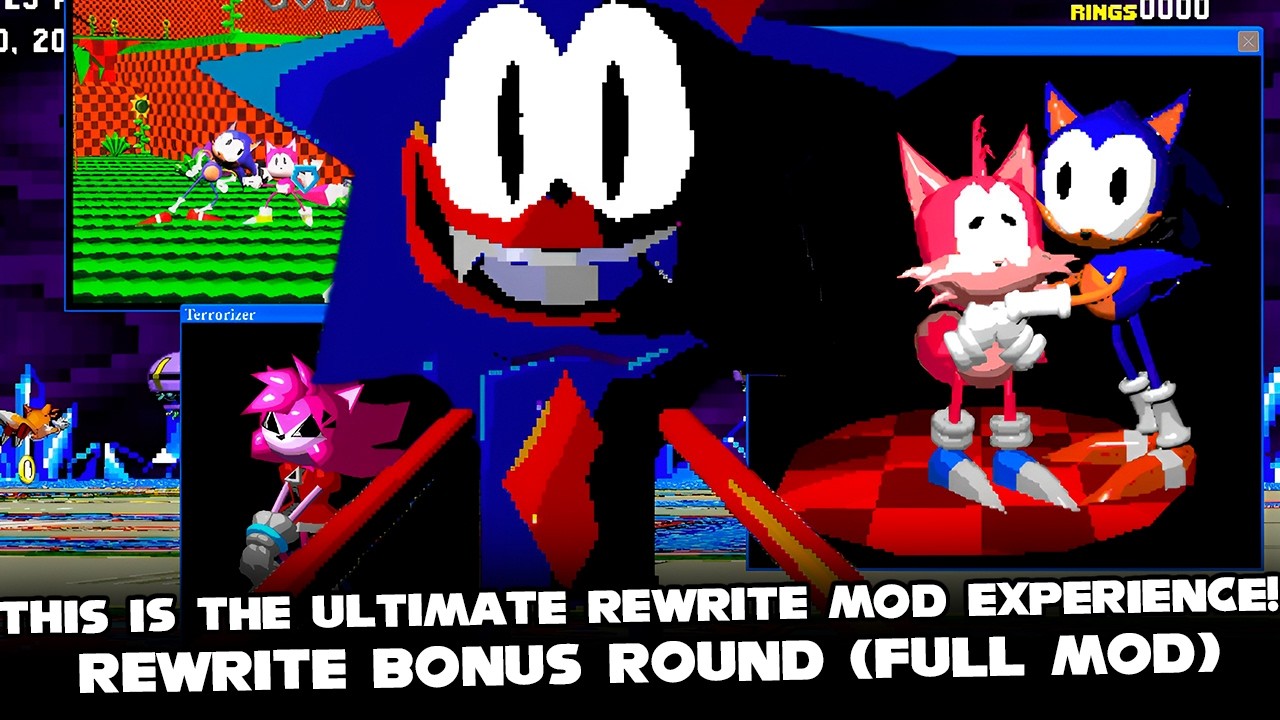 FNF | ULTIMATE REWRITE MOD EXPERIENCE! - REWRITE BONUS ROUND (FULL MOD) | (TERRORIZER) (MILES)