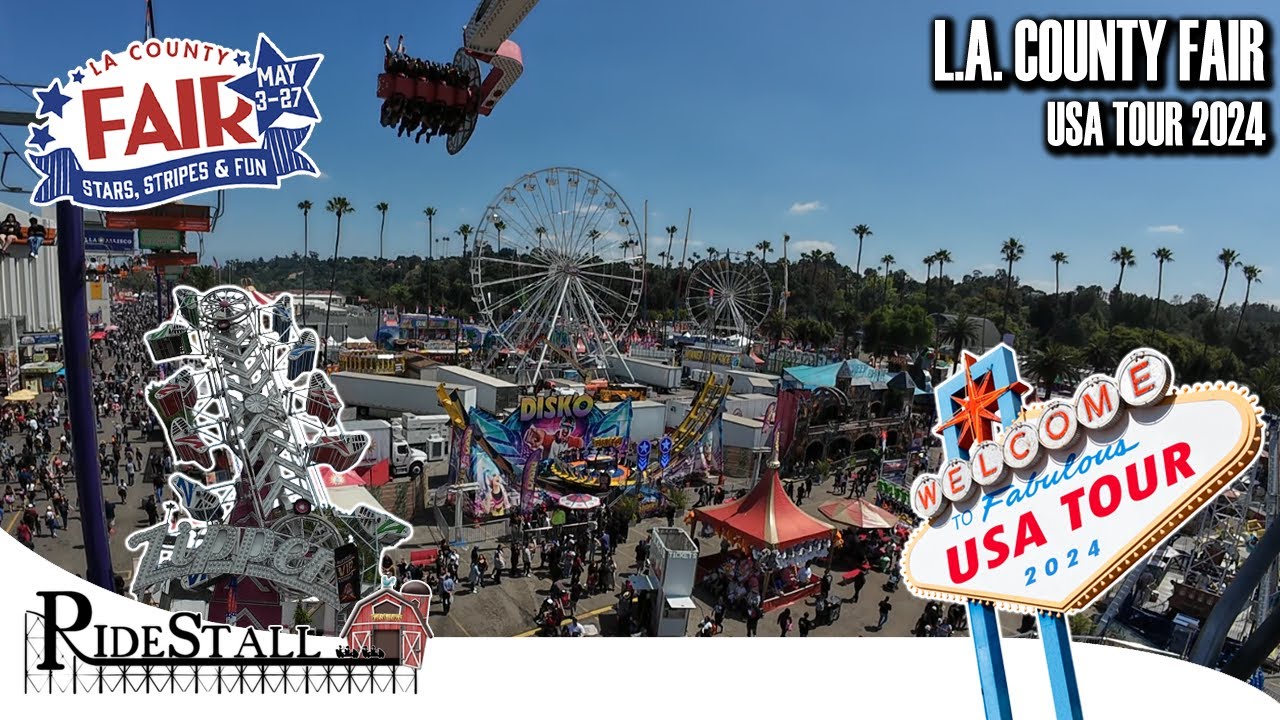 L.A. County Fair - eine total abgefahrene Kirmes in Pomona 🎠 VLog | USA Tour 2024 #07