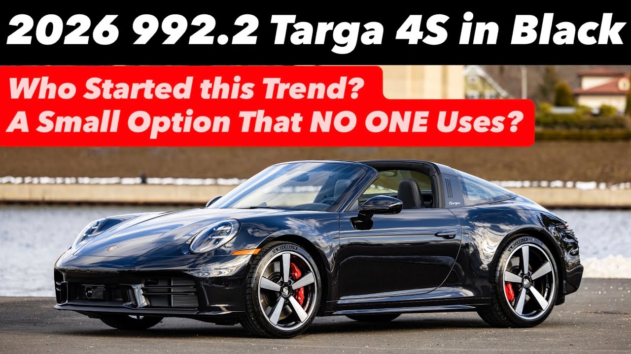 Доступен в 2026 году 992.2 Targa 4S | Кому нужен этот компактный вариант?