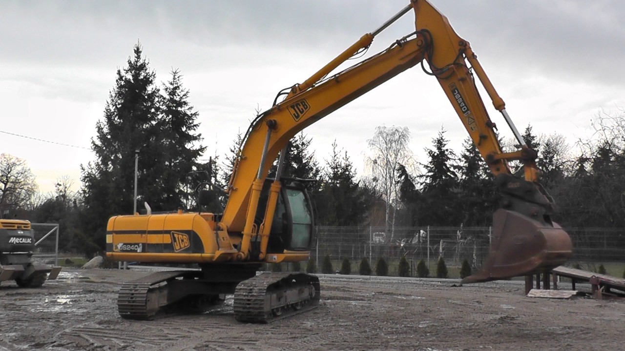 KOPARKA GĄSIENICOWA JCB JS240 2007Y KM MASZYNY BUDOWLANE MILICZ +48663560322
