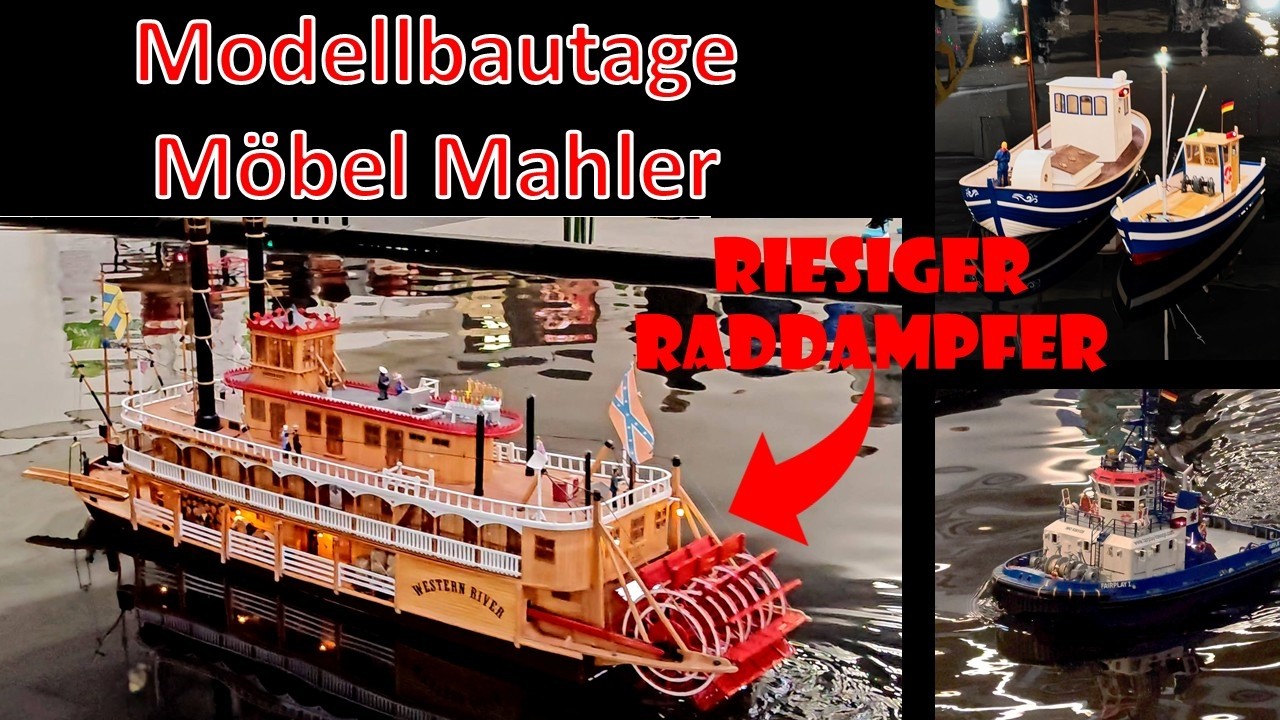 RC Modellboote Schaufahren