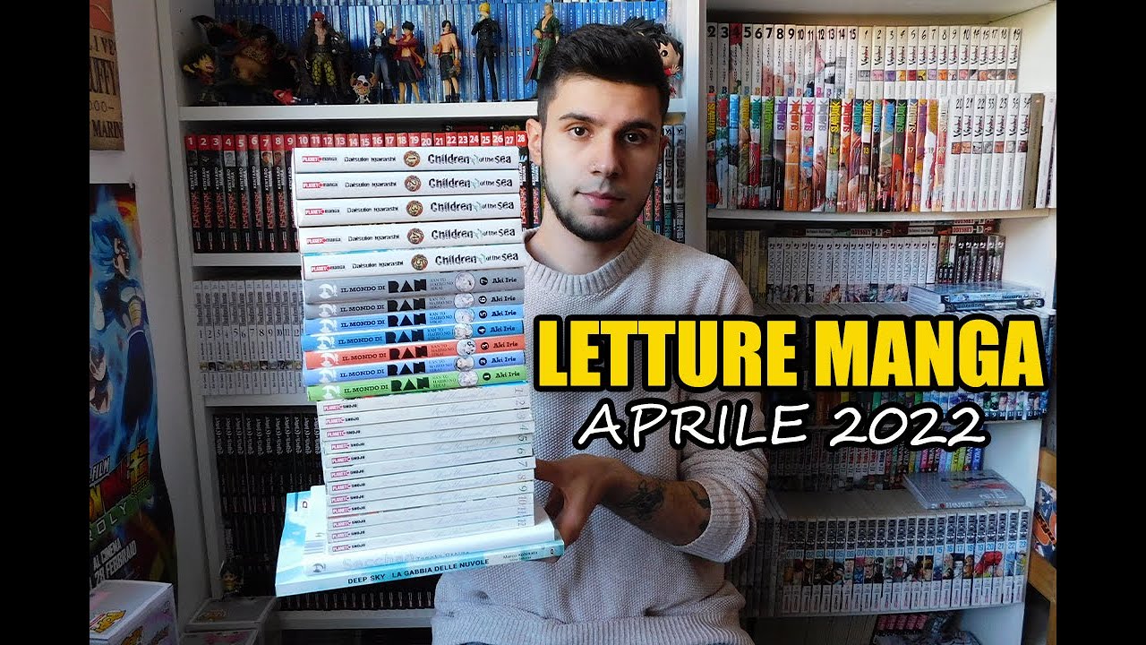 MIGLIORI LETTURE  MANGA APRILE 2022