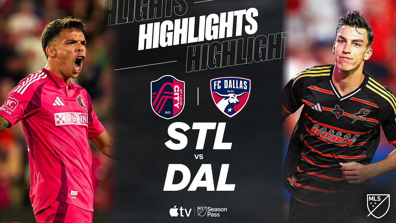 St. Louis CITY SC vs. FC Dallas | Full Match Highlights