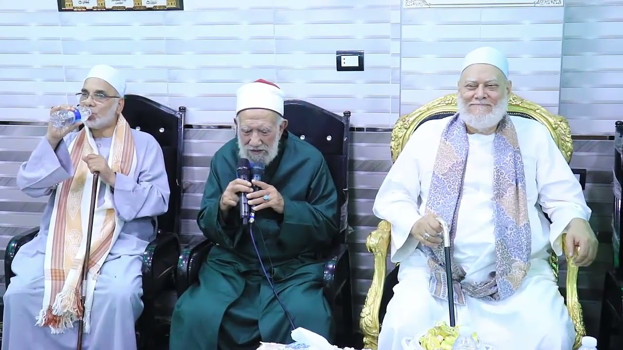 كلمة فضيلة الشيخ/عبدالعزيز الشهاوي(شيخ المذهب الشافعي)