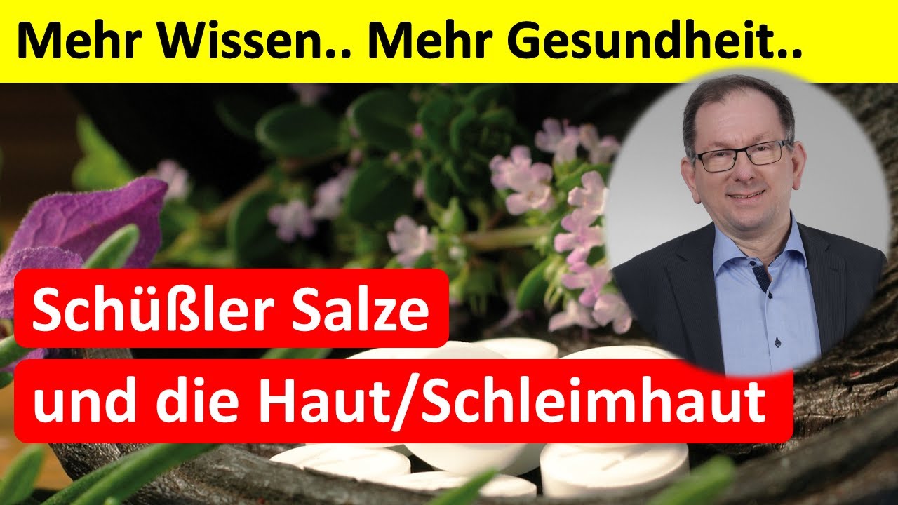 Schüßler Salze für die Haut