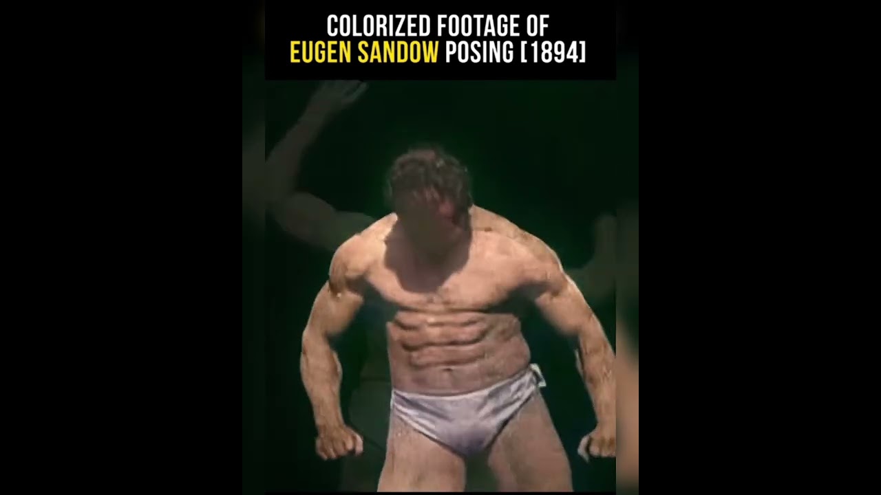 Eugene Sandow - The first bodybuilder #shorts #bodybuilding