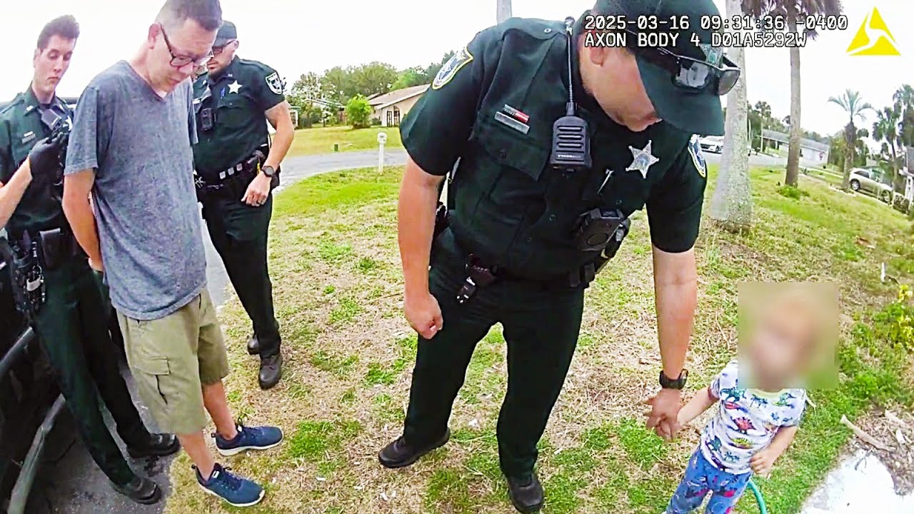 Wandering Toddler Leads Police to His Irresponsible Dad