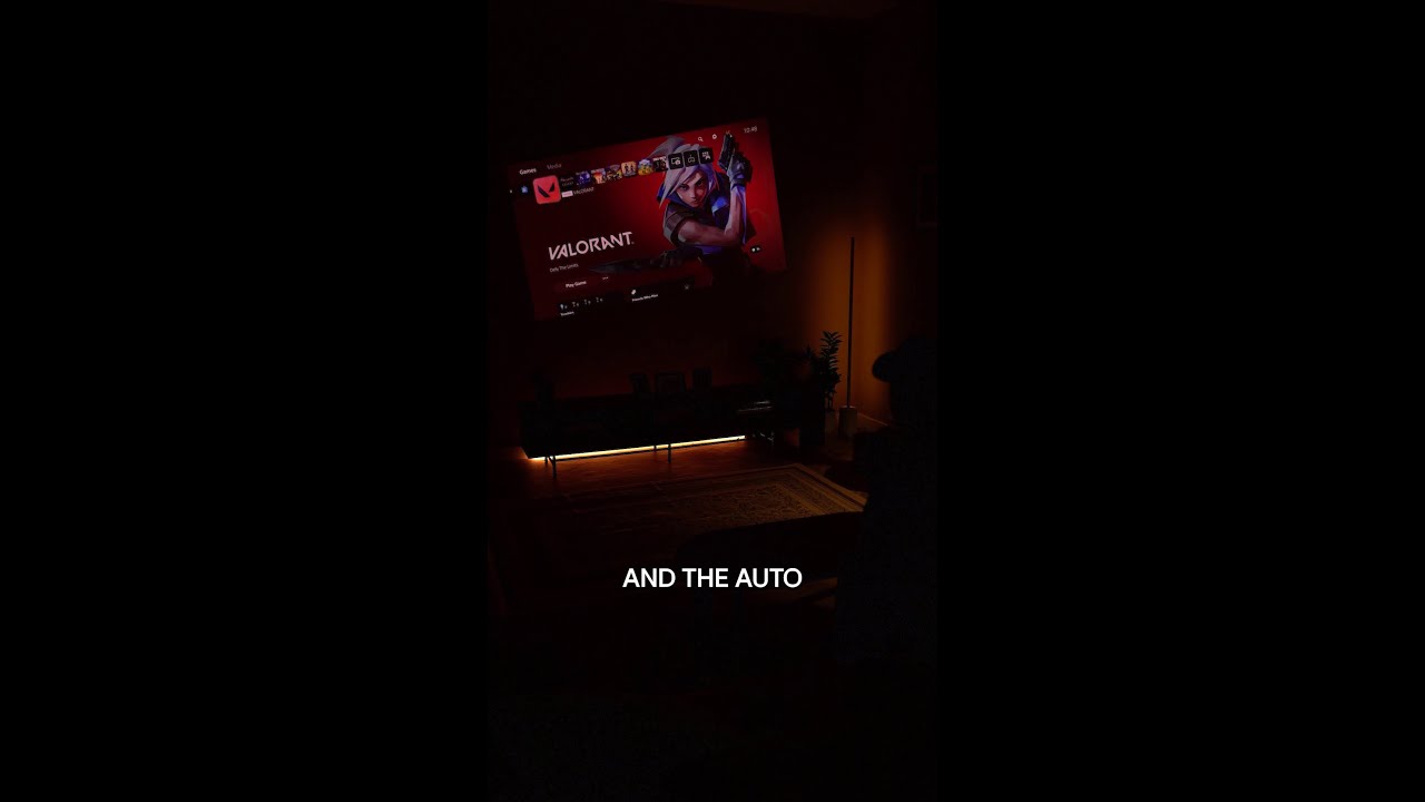 Gaming on the LG CineBeam Q