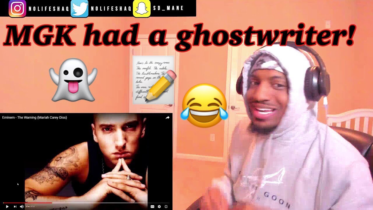 MGK should've took notes! | Eminem - The Warning (Mariah Carey Diss) REACTION
