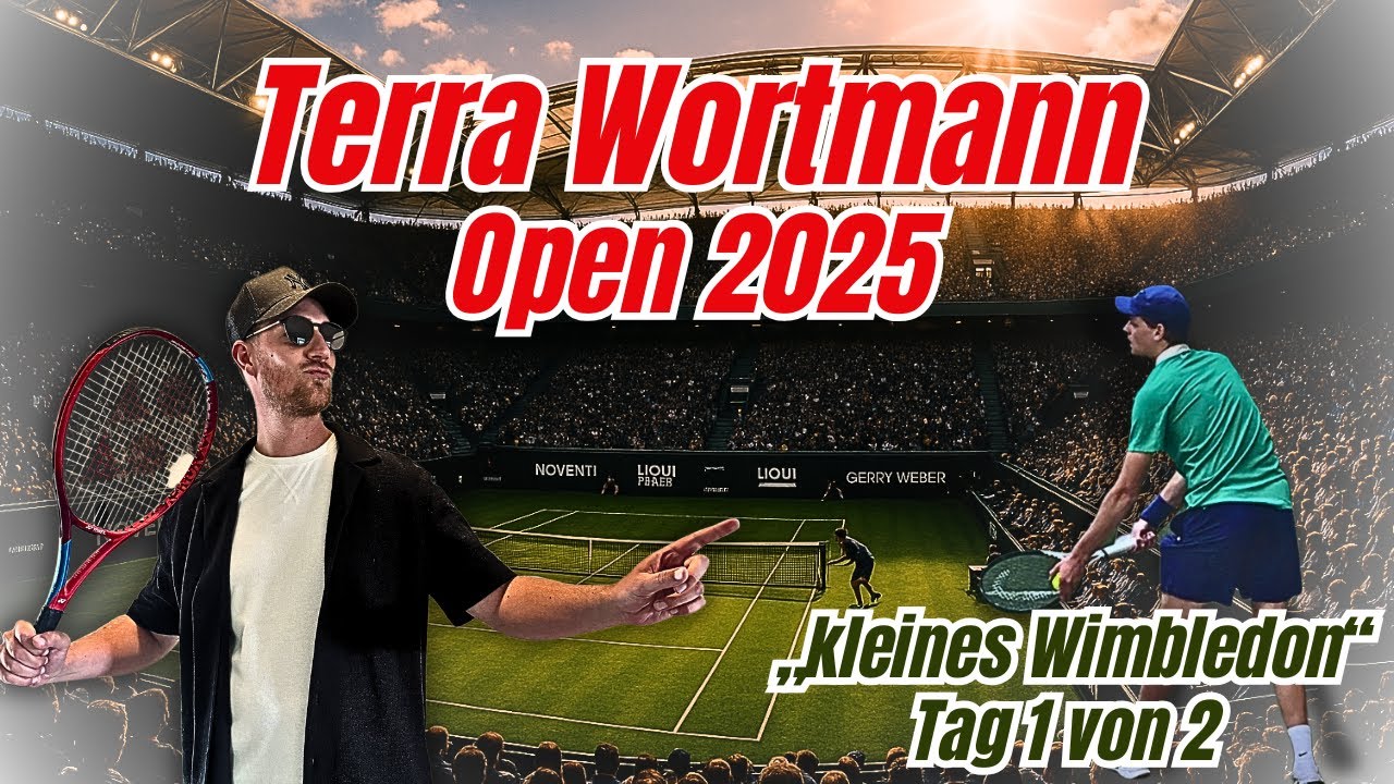 Tennis Action pur 🎾: Sinner🔥, Rublev & Co. live in Halle bei den Terra Wortmann Open 2025 | Tag 1