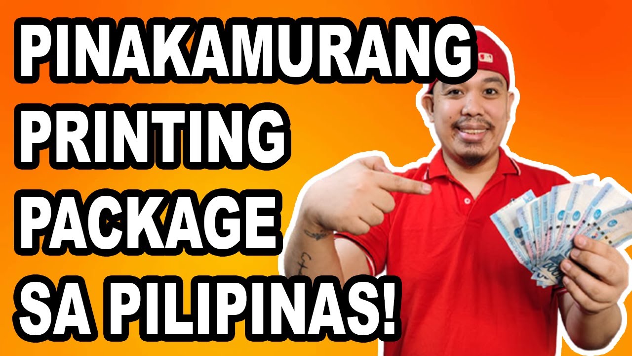 CHEAPEST PRINTING PACKAGE ₱8000 ONLY! | The Printing Shock | Marlon Ubaldo