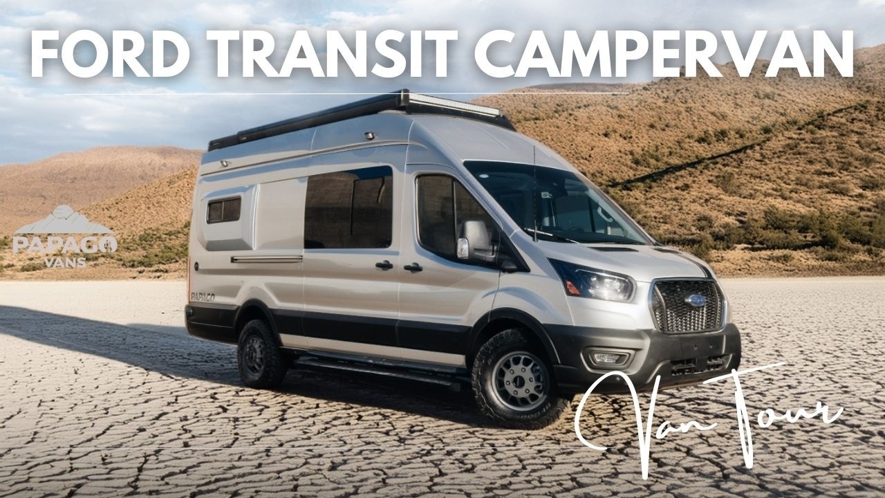 Custom Ford Transit Conversion | Bed, Kitchen & Shower Setup