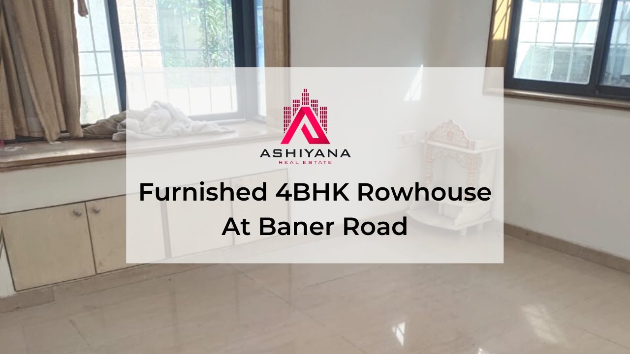 Fully Furnished 4BHK Rowhouse For Sale At Baner Road, Pune | Call For Best Deal