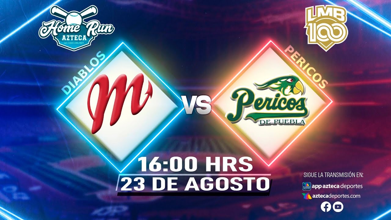 EN VIVO: Diablos Rojos del M&eacute;xico vs Pericos de Puebla | Playoffs LMB | Home Run Azteca | LMB 2025 ⚾