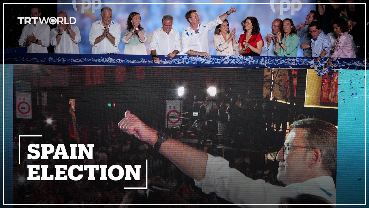 Spain's conservative Popular Party wins snap election, short of majority