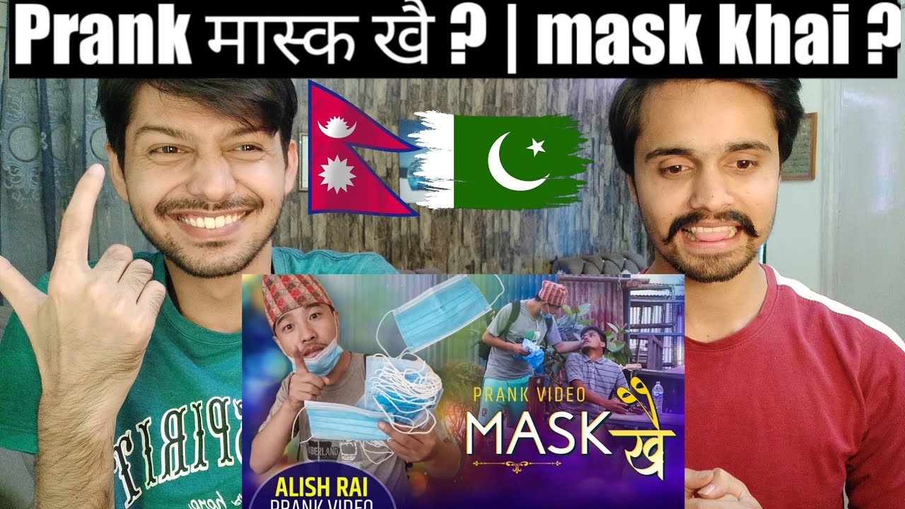 Pakistani Reaction On Mask Prank with Nepali Public | Funny Video 🇳🇵