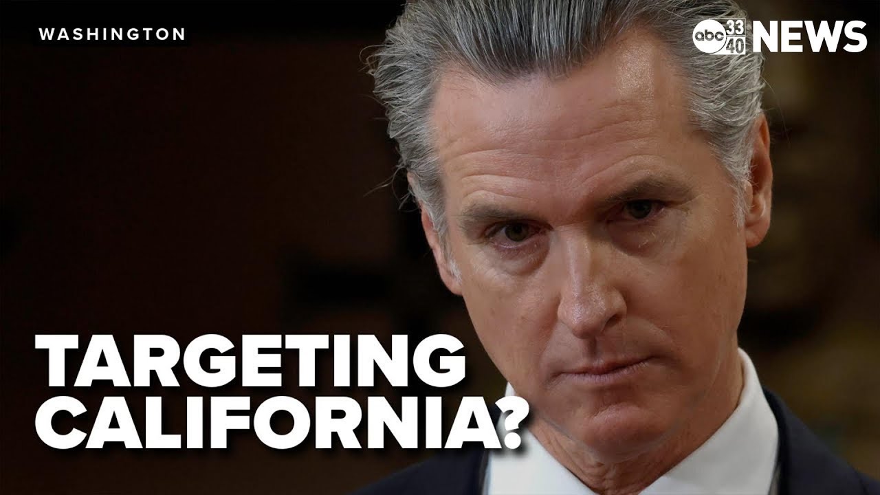 Newsom vs  Trump Feud escalates as threats are issued