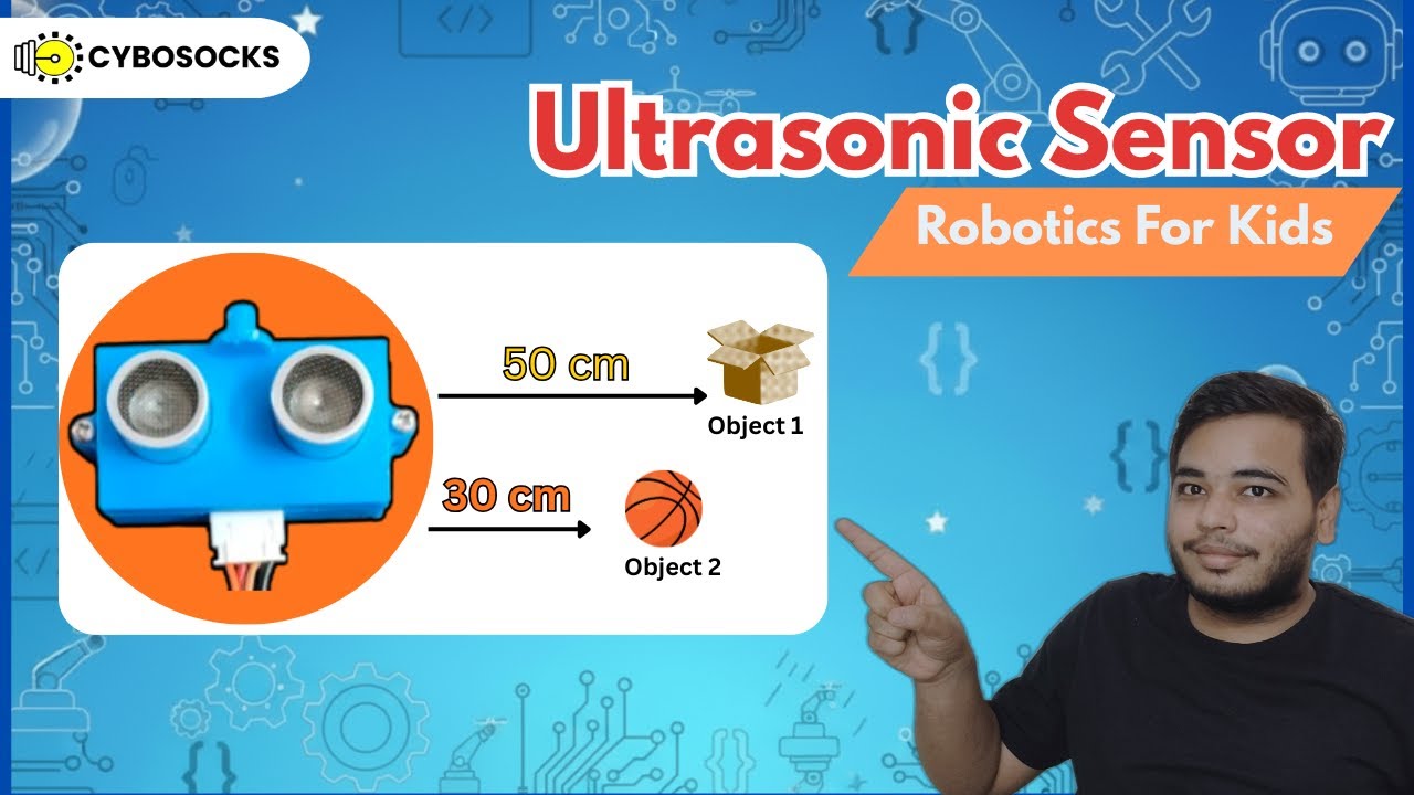 Ultrasonic Sensor | How to Use Ultrasonic Sensor | Ultrasonic Projects | Robotics For Kids