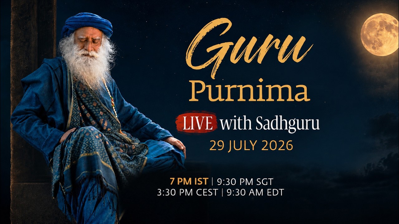 [Live🔴] Guru Purnima with Sadhguru | Complete Guru Puja with Sadhguru | T-Series