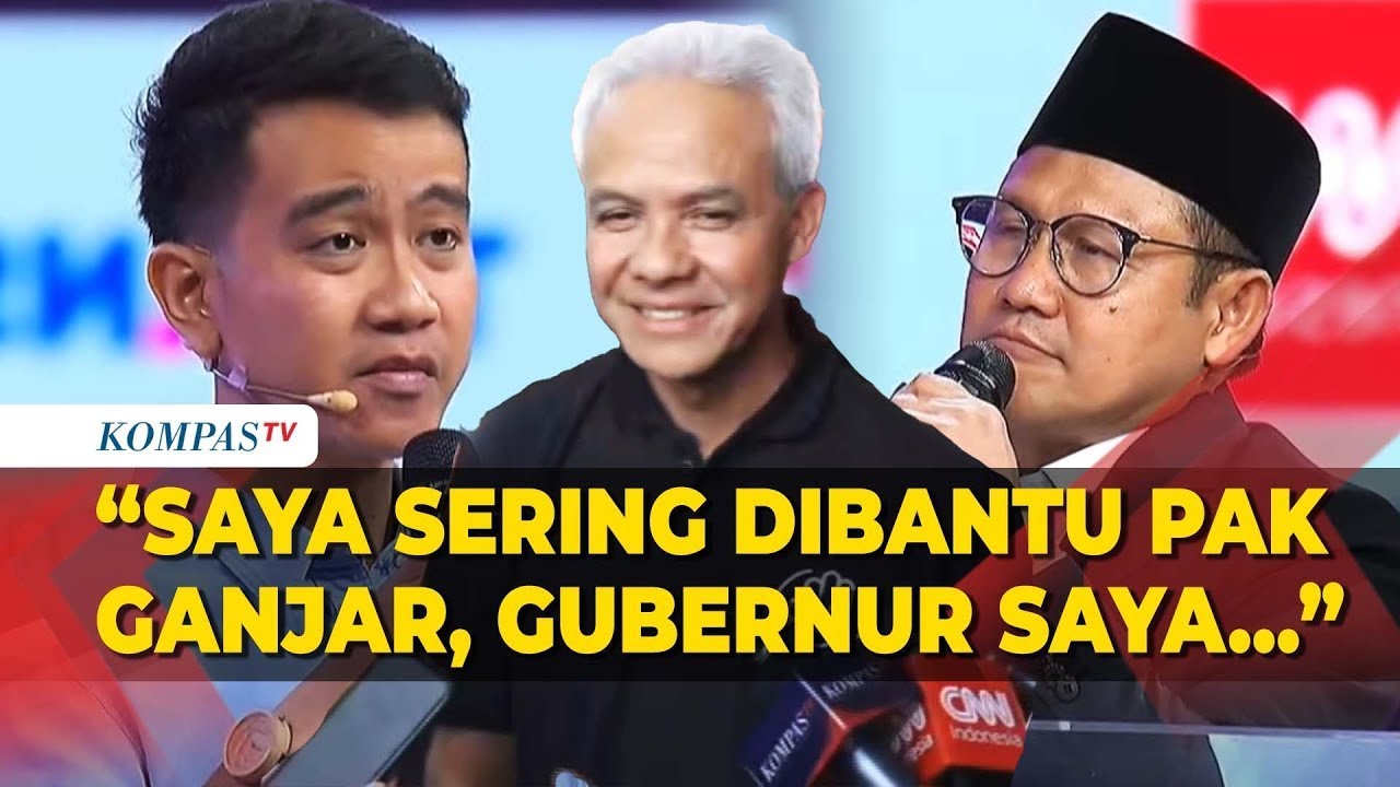 Momen Gibran Akui Sering Dibantu Ganjar Terkait Pembangunan di Solo