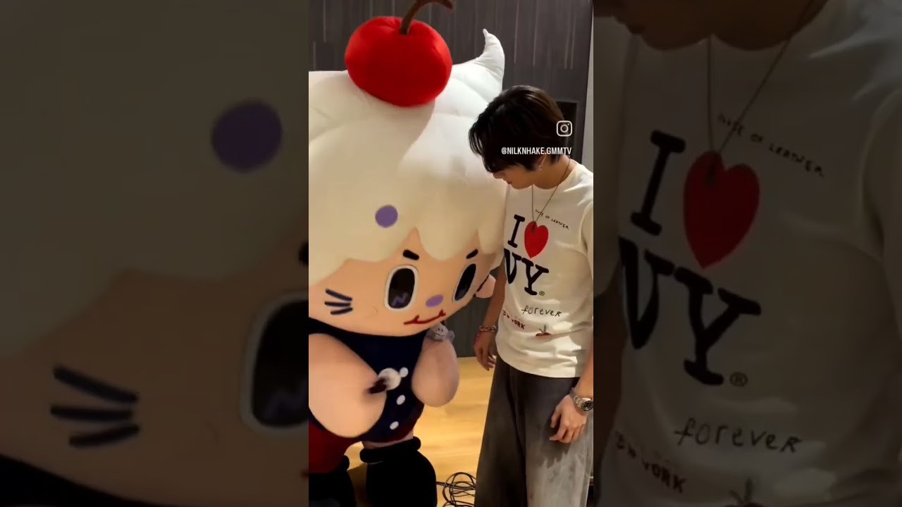 Finally nanon have his baby mascot 😍🥰 welcome nilknhake baby 🐥🍼#nanon #nilknhake #mascot  #gmmtv