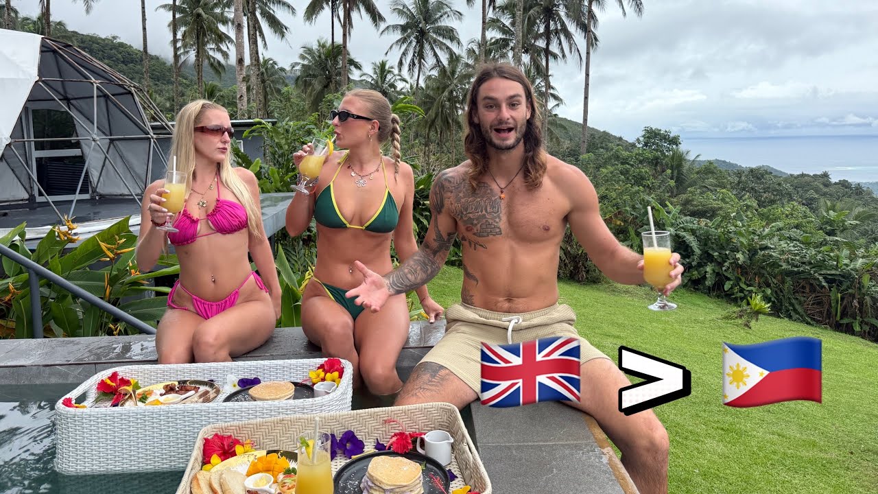 Я привёз лондонских девушек в роскошный курорт на Филиппинах 🇵🇭