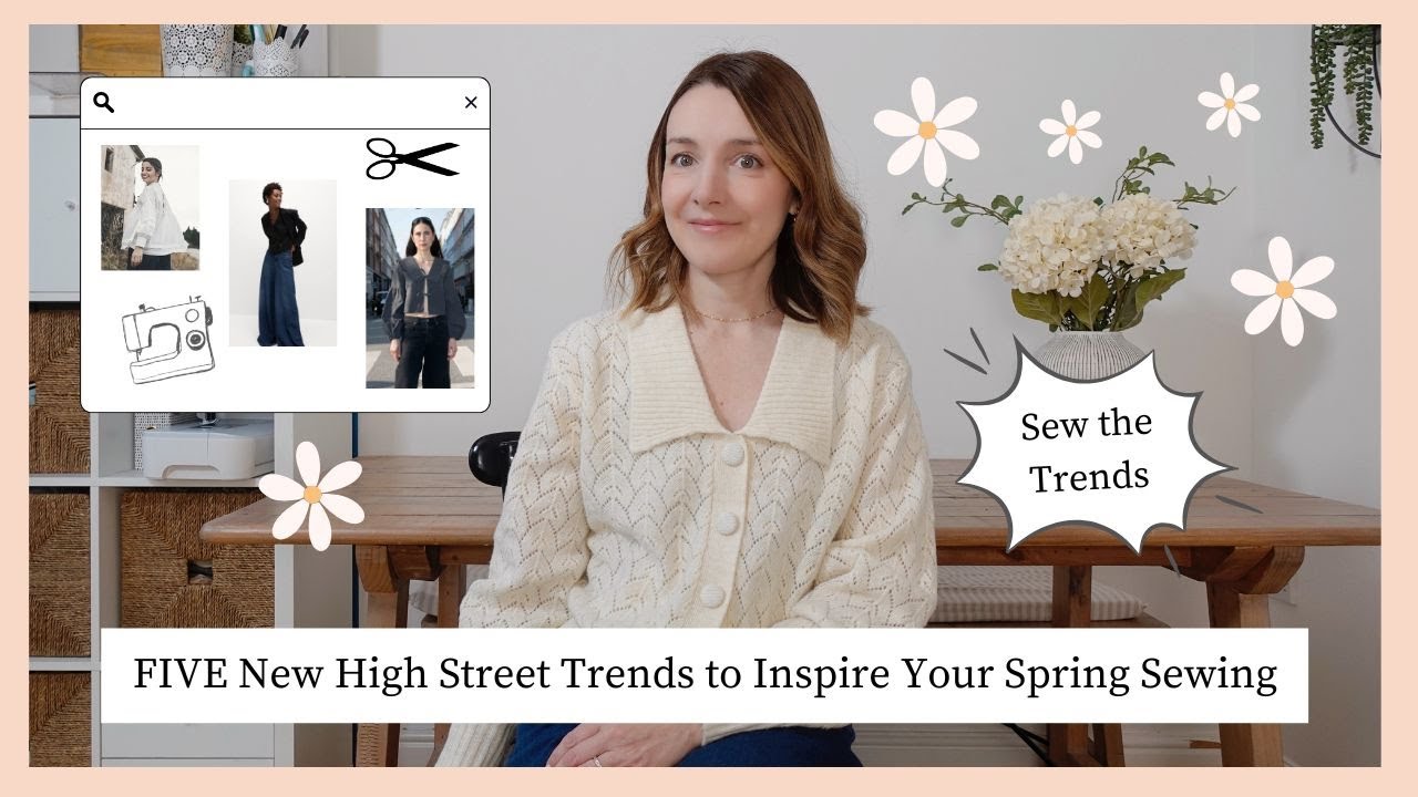 Spring Sewing Inspiration | FIVE High Street trends & sewing patterns we can use to recreate them