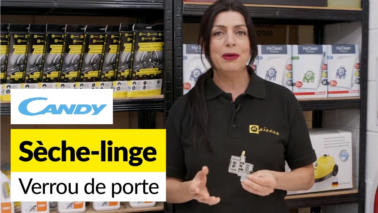 Comment remplacer le verrou de porte sur un sèche-linge Candy