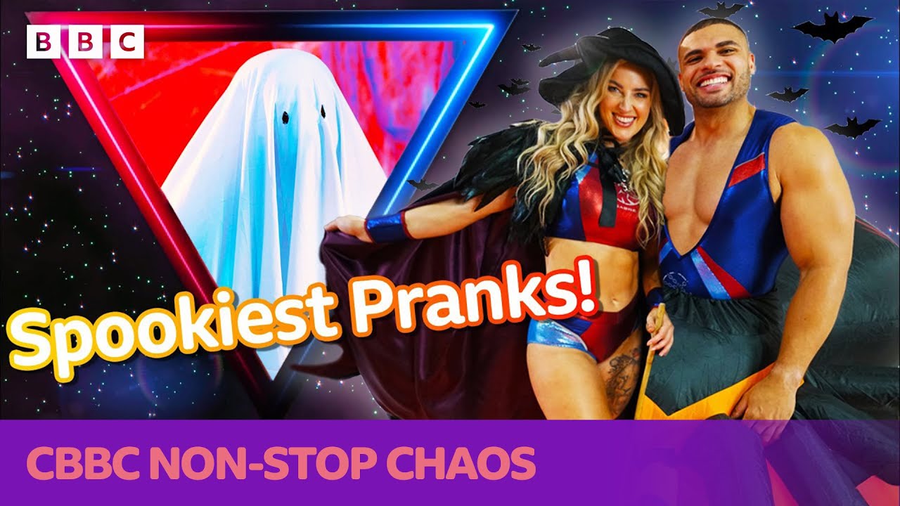 Haunted Pranks & Gladiator Giggles! 🎃 Halloween Special | CBBC Gladiators Compilation