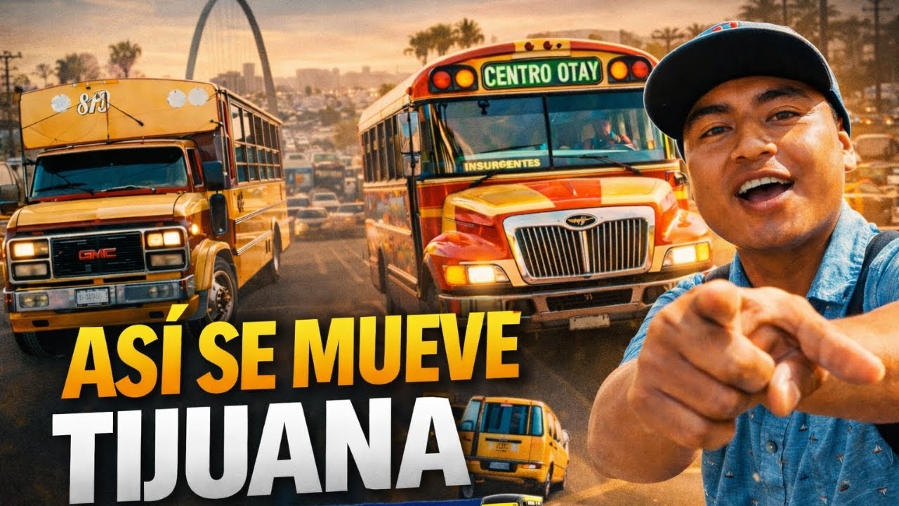 ASÍ SE MUEVE TIJUANA | EL TRANSPORTE  PÚBLICO  DE TIJUANA  | Isa Alejo Oficial