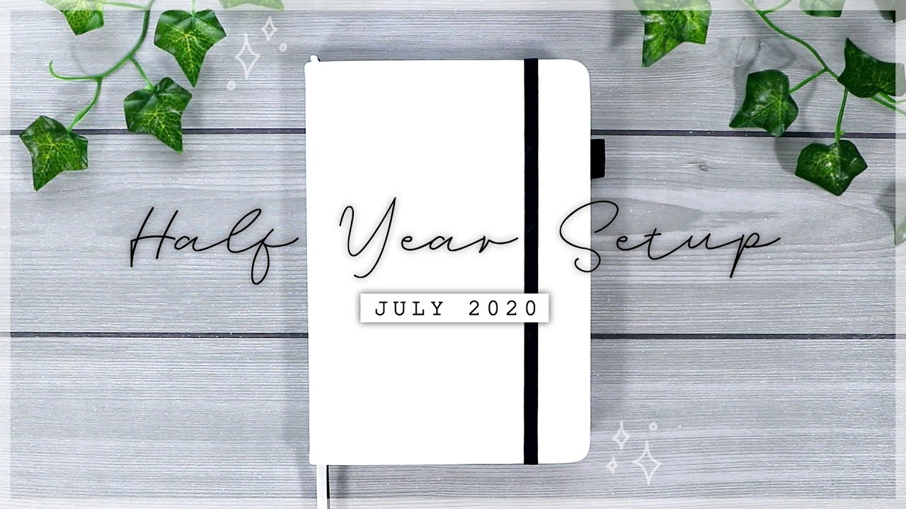 НОВАЯ настройка Bullet Journal на полугодие // ИЮЛЬ 2020