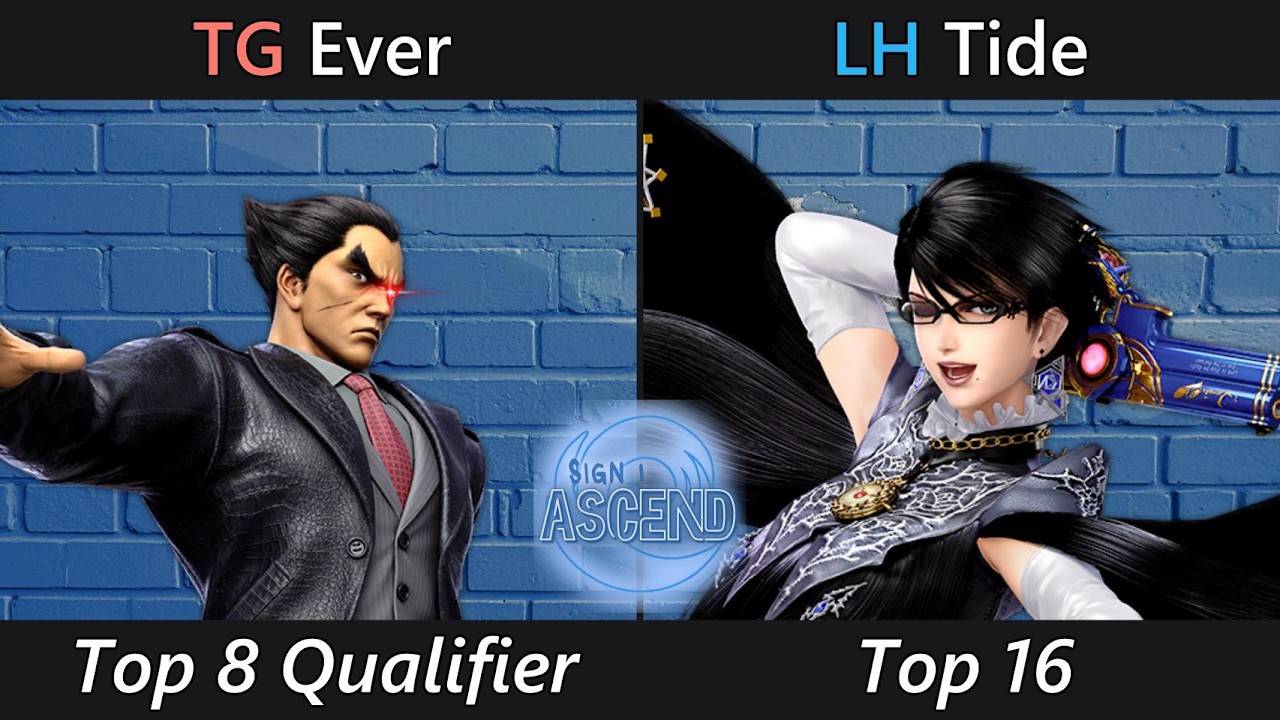 [Sign 1: Ascend] Top 16 - TG | Ever (Kazuya) VS LH | Tide (Bayonetta)