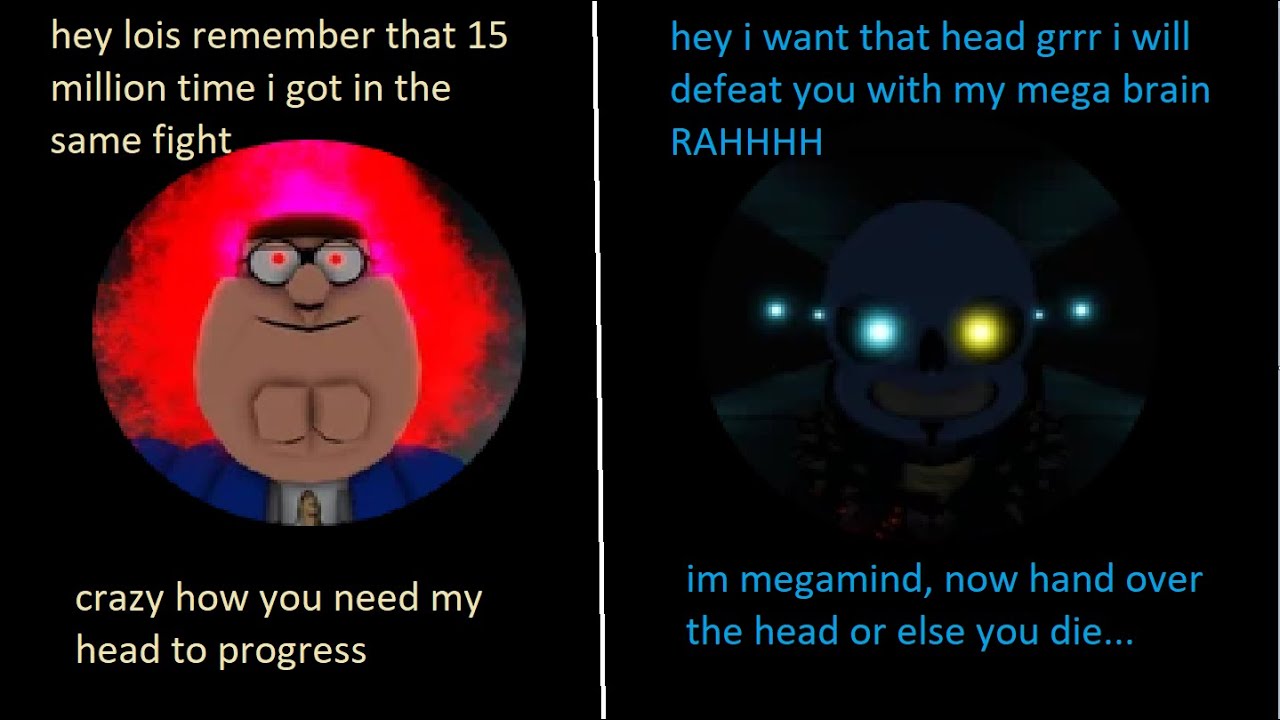 Battle For The Fallen God's Head (18759247th Take) I both bosses