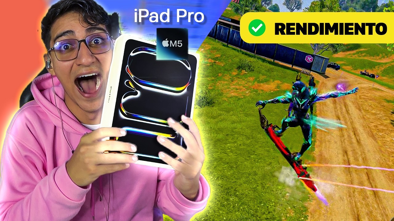 ¡ADIÓS LAG PARA SIEMPRE! 👋 Me compré el iPad Pro 2025 con chip M5 (Potencia de otro planeta 👽)
