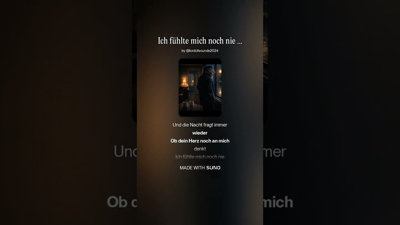 Ich fühlte mich noch nie so allein 🖤 | Emotionaler Trennungssong | @LordofSounds2024