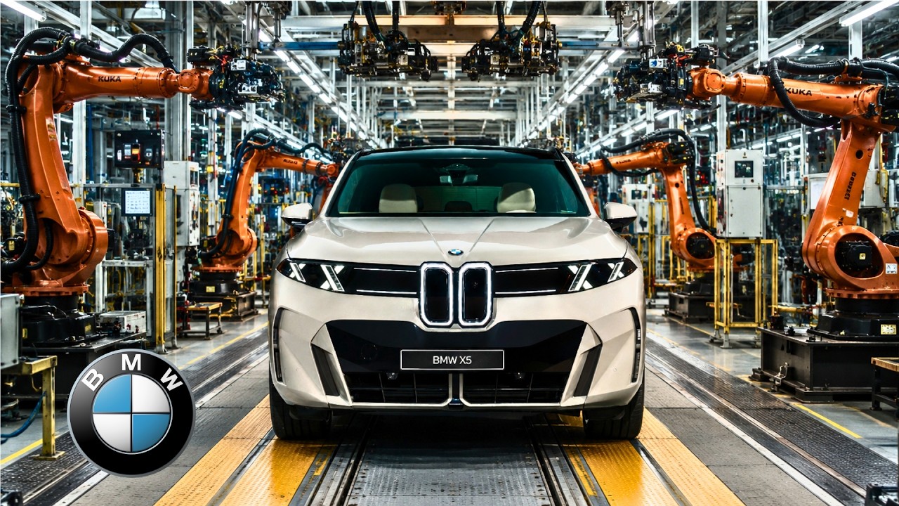 Linia produkcyjna nowego BMW X5 (2027) | Zwiedzanie fabryki BMW | Jak powstaje BMW X5
