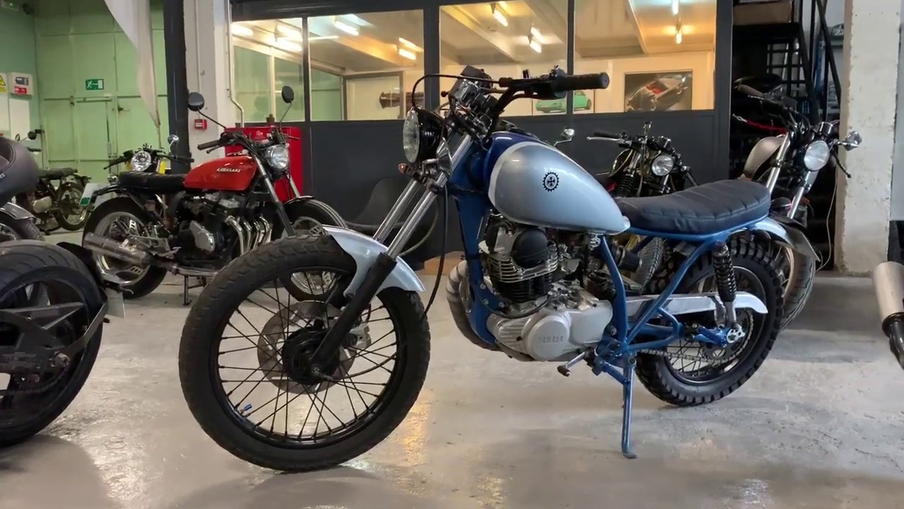 Yamaha SR 250 Customizada Brat Style - Scrambler y a la Venta (VENDIDA)