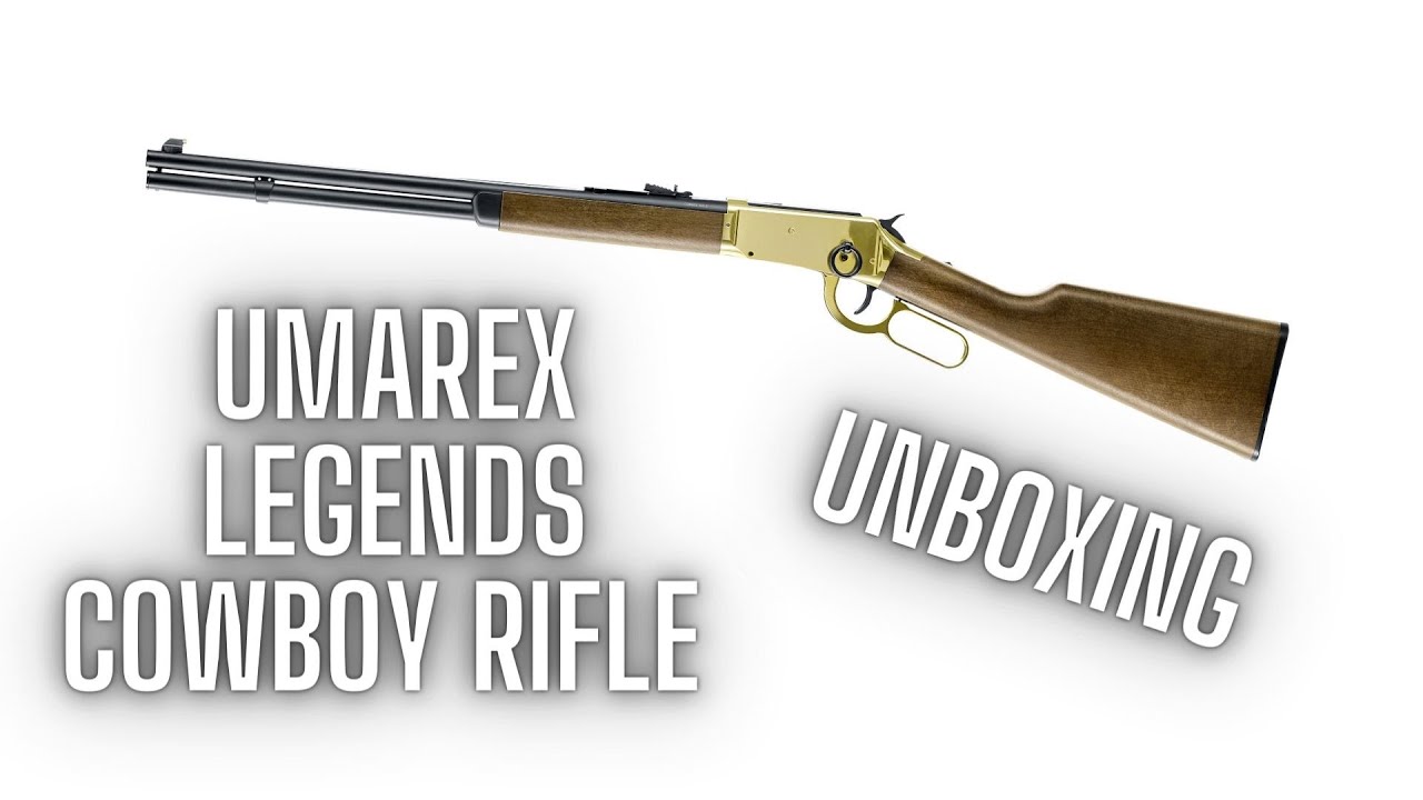 UMAREX LEGENDS COWBOY RIFLE UNBOXING I PIERWSZE WRAŻENIA