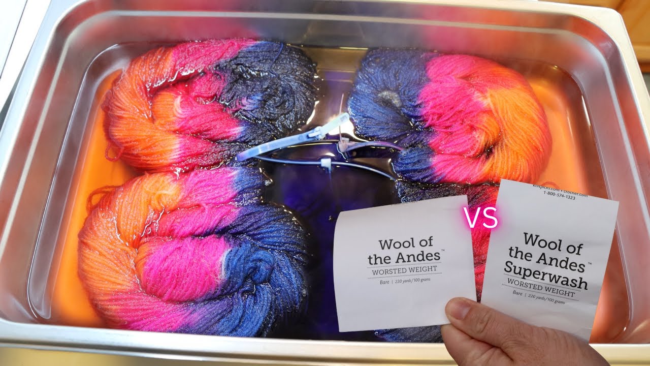 Superwash vs NonSuperwash Yarns; 