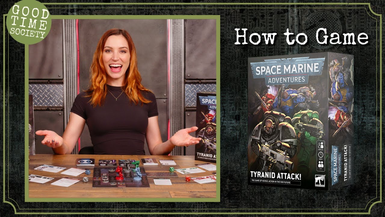 How to Play Space Marine Adventures: Tyranid Attack | A Warhammer Game | Becca Scott
