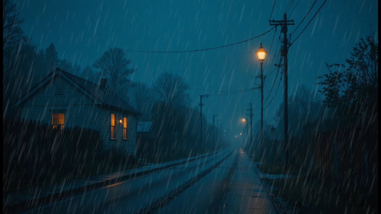 Relaxing Rain for Deep Sleep | Soothing Rain Sounds at Night 🌧️