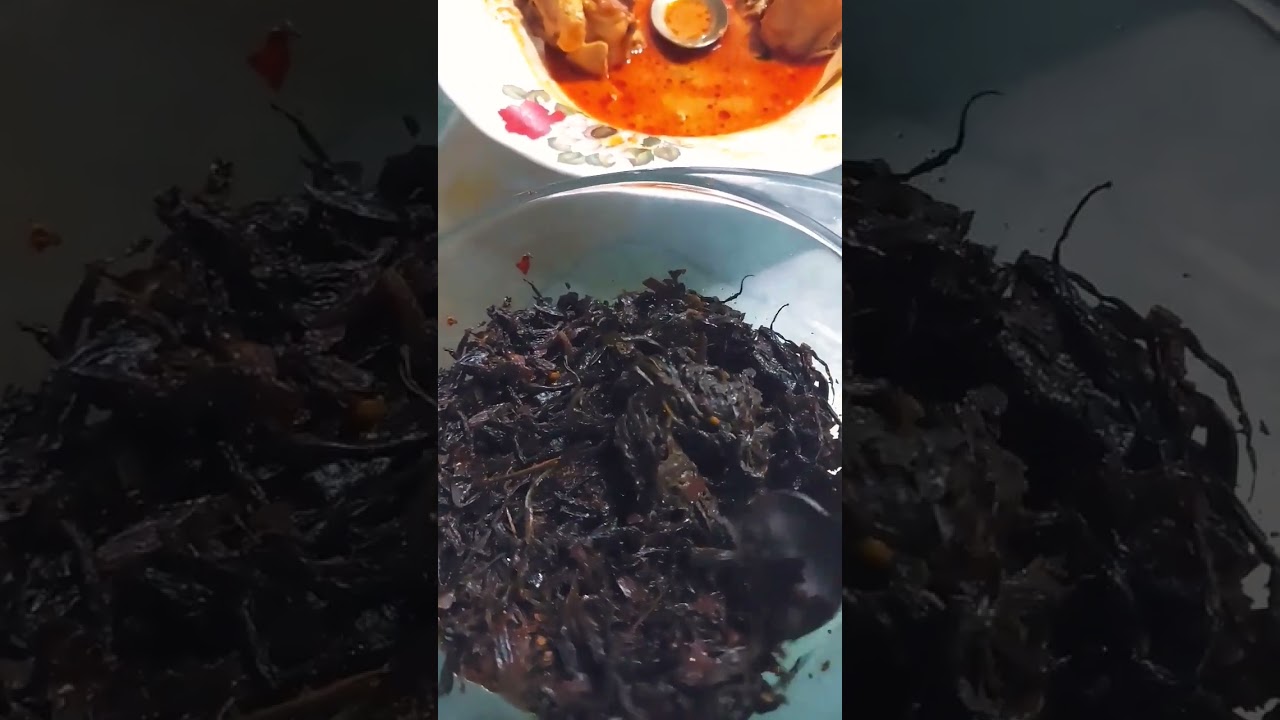 JUADAH BERBUKA PUASA: Rendang Pucuk Ubi 