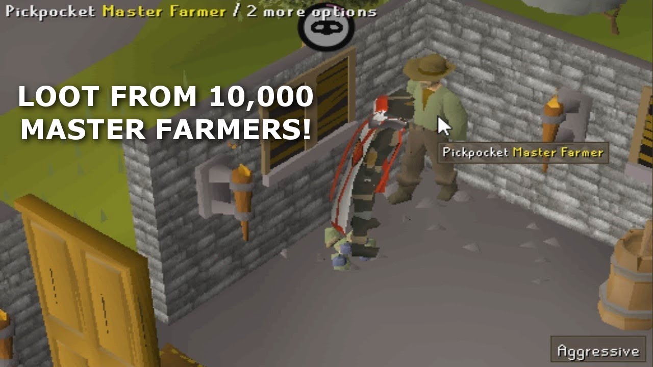 Thieving OSRS: Loot from 10,000 Master Farmers