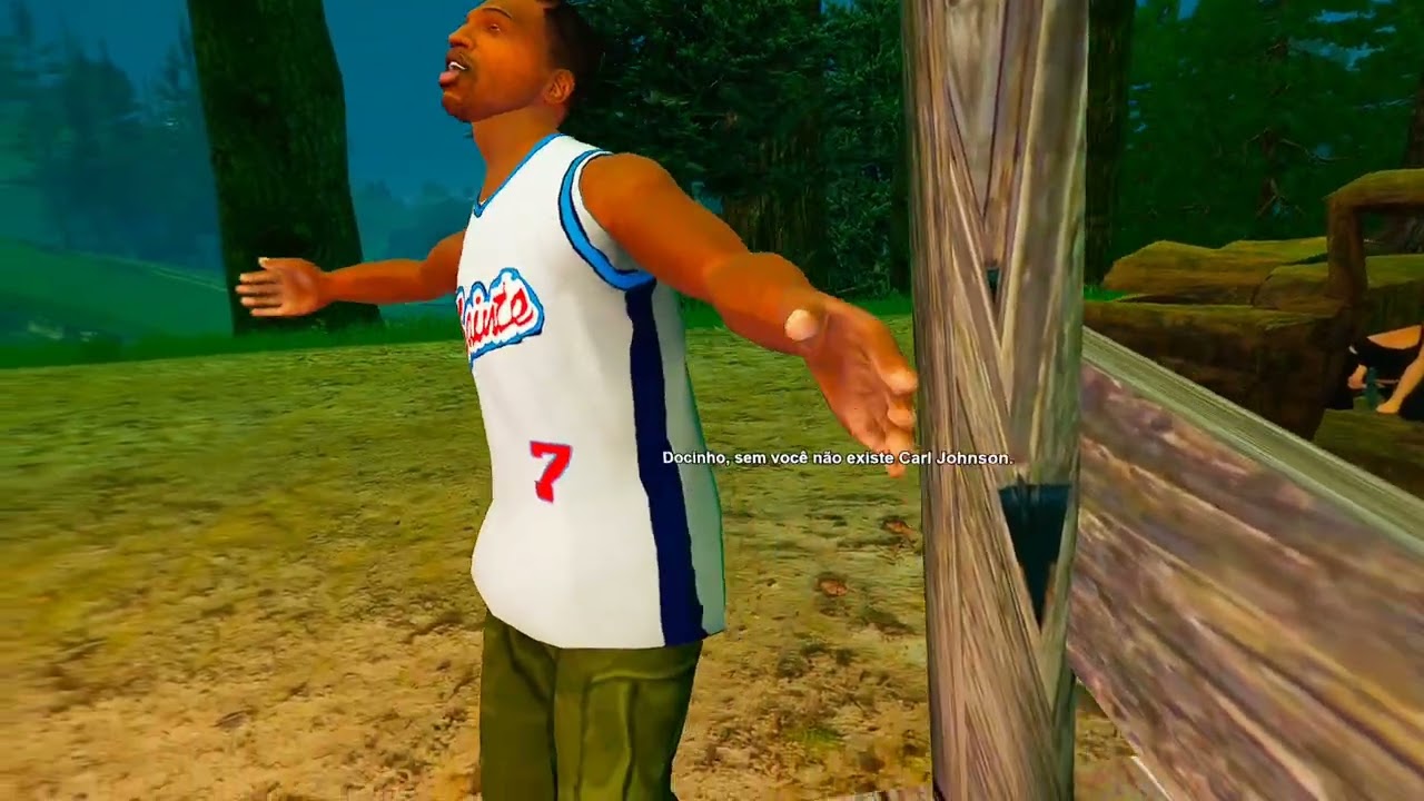 GTA SA VR 3 Country side jogging