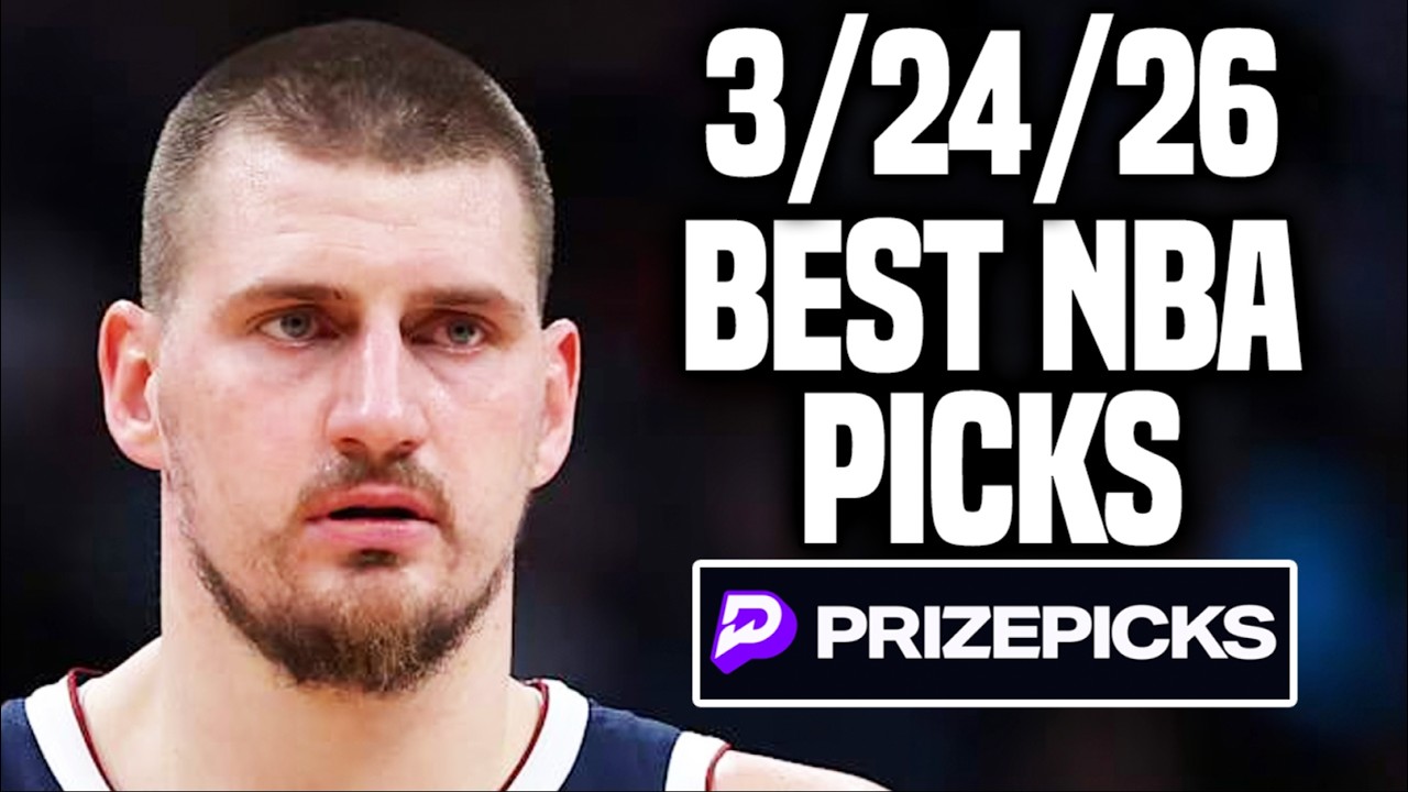 PRIZEPICKS TODAY NBA TUESDAY 3/24/26 - FREE PICKS!  - BEST PLAYER PROPS - NBA TODAY